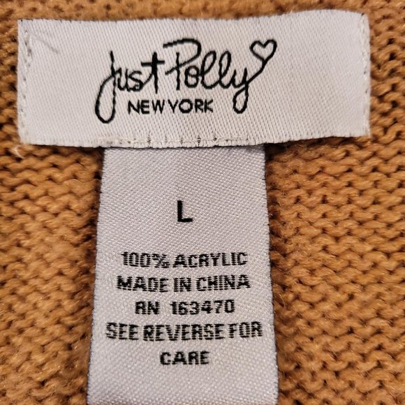 Cute cropped, distressed sweater - Picture 3 of 4